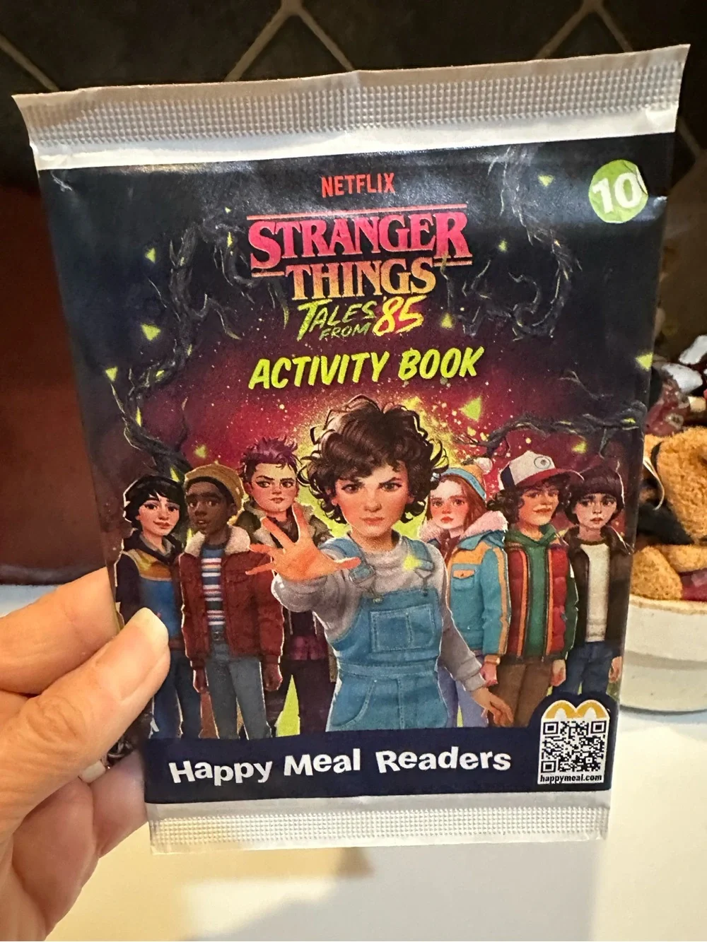 2026 MCDONALDS STRANGER THINGS TALES ACTIVITY BOOK READER #10 HAPPY MEAL NETFLIX